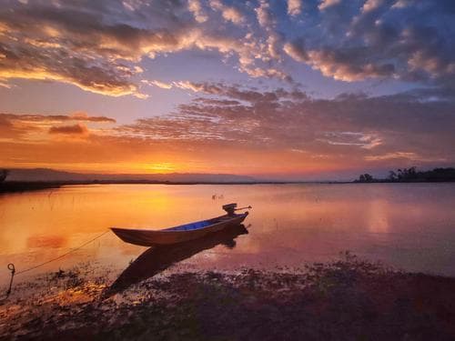 " Saat Senja "